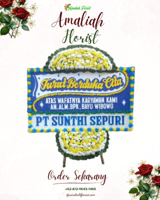 Papan Bunga Duka di Lontarbaru