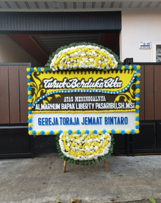 Papan Bunga Duka di Lontarbaru